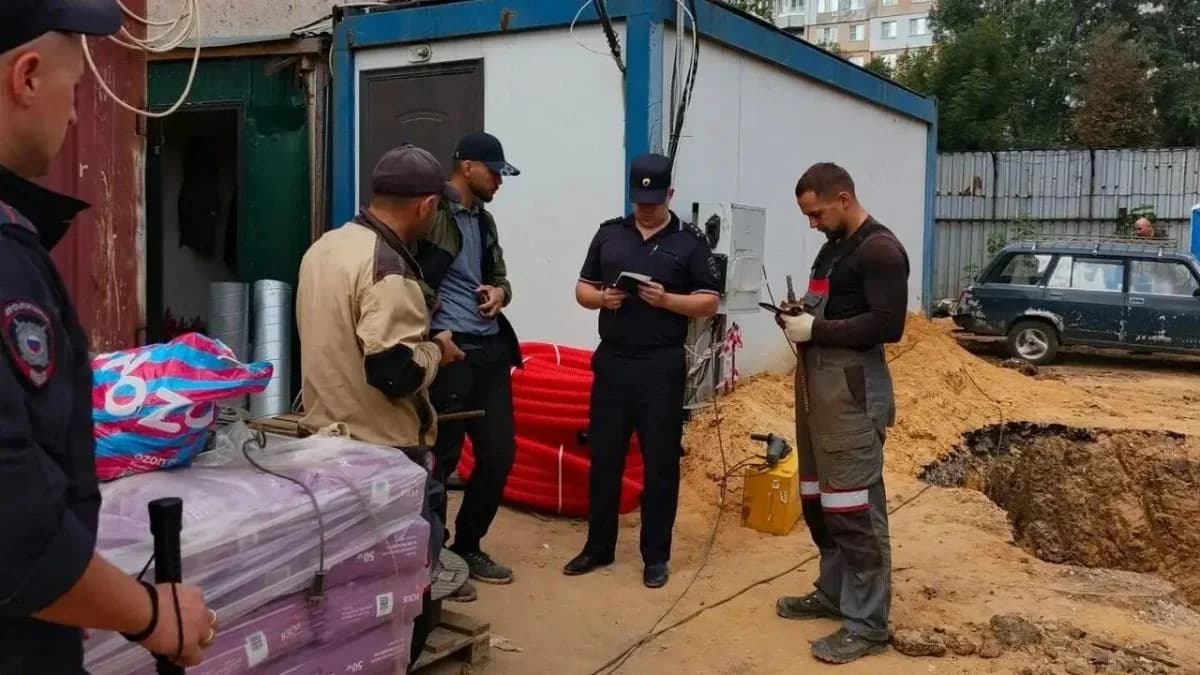 Tula qurilishlaridagi reyd: noqonuniy ishlayotgan migrantlar va ish beruvchilar aniqlandi